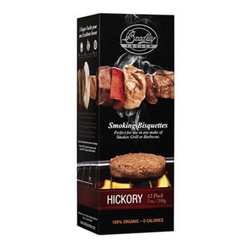 Bradley Technologies Hickory Bisquettes (12 Pack ) BTHC12