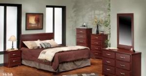 Brand new bedroom set-6-pc cherry bedroom set