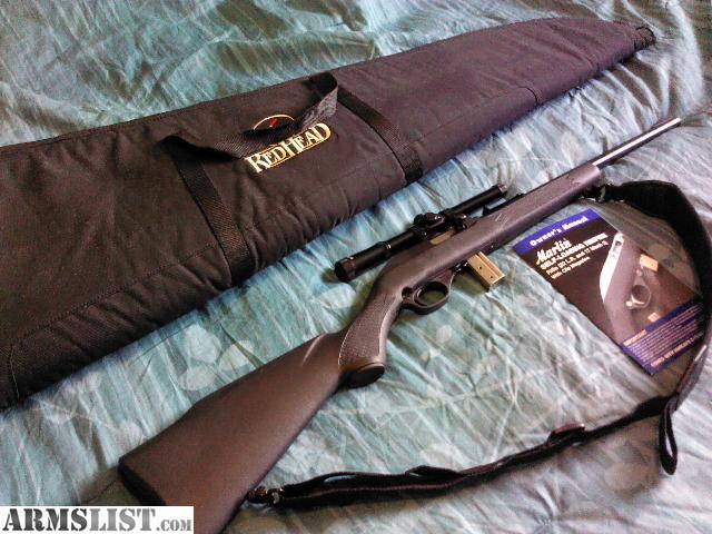 Brand New in box- .22LR Marlin model 795 with scope, and case.