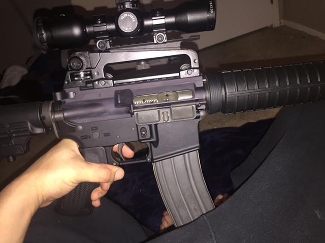 Brand new never used AR15
