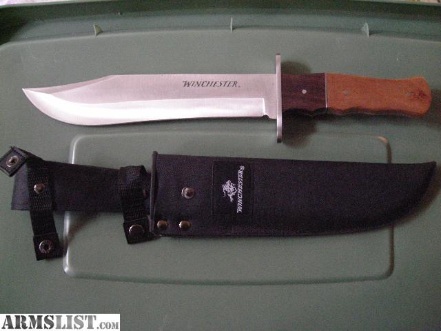 Brand New Winchester ® Bowie Knife with Sheath