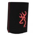Browning Can Coozie Black/Red