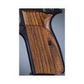 Browning Hi Power Grips Checkered Coco Bolo