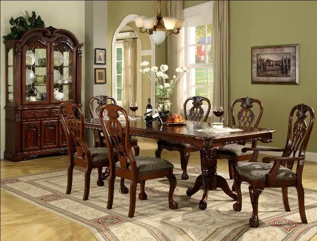 Brussels Formal Dining Table 7PC $874 Best Prices In The Internet GUARANTEED!