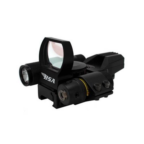 BSA Optics PMRGSLL Panoramic Re/Grn/Bl MultiRtcl/Laser/Light