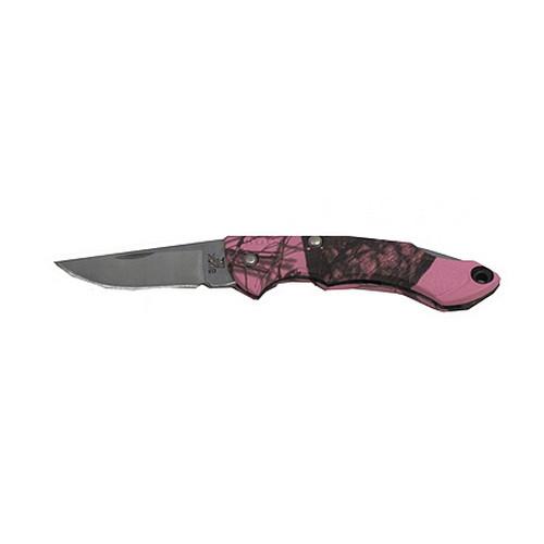 Buck Knives 283CMS10 3840 Nano Bantam MO Pink Blaze