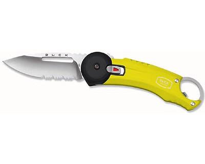 Buck Knives 750YWX 3053 Redpoint Yellow