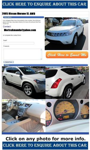 =•=*=•=2005 Nissan Murano SL=•=*=•=