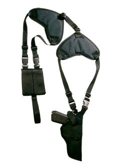 Bulldog Cases Deluxe Horizontal Shoulder Shoulder Holster Ambidextr.