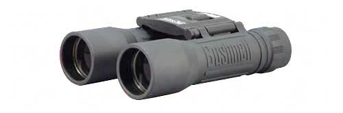 Bushnell Powerview Binocular 10X 32 Mid-Size Roof Prism Black Rubbe.