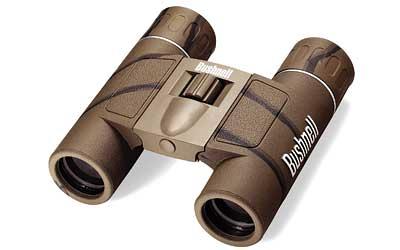 Bushnell Powerview Binocular 12X 25 Compact Roof Prism Camo Rubber .