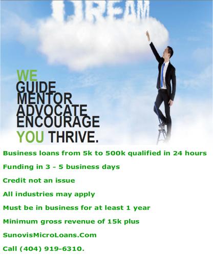 Business loans for small business
