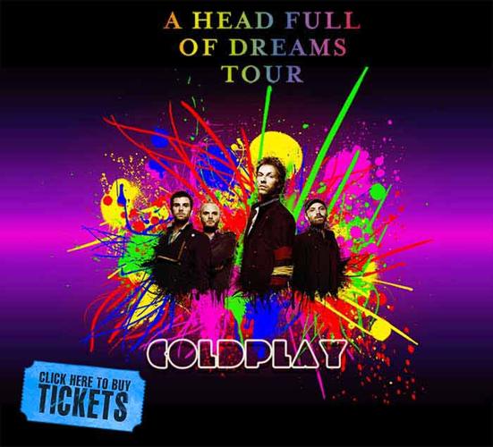 Buy Coldplay Tickets - Use Discount Code SAVE At Checkout for Even More Savings!