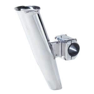 C.E. Smith Mid Mount 2-Way Clamp Rod Holder - Silver (53660A)