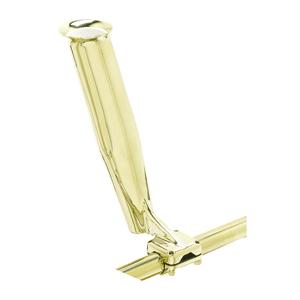 C.E. Smith Top Mount Gold 2-Way Clamp Rod Holder (53600GA)