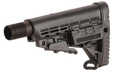 CAA CBST Stock Black w/ Compartment and Rail With Tube Assembly AR-15