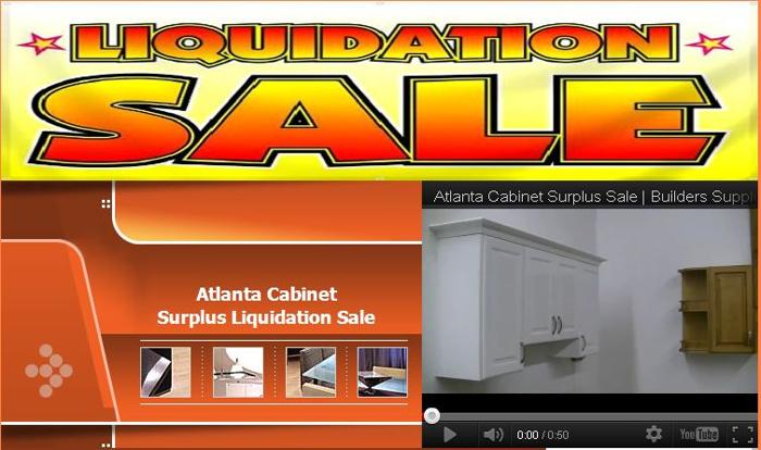 Cabinet Surplus Liquidation Sale
