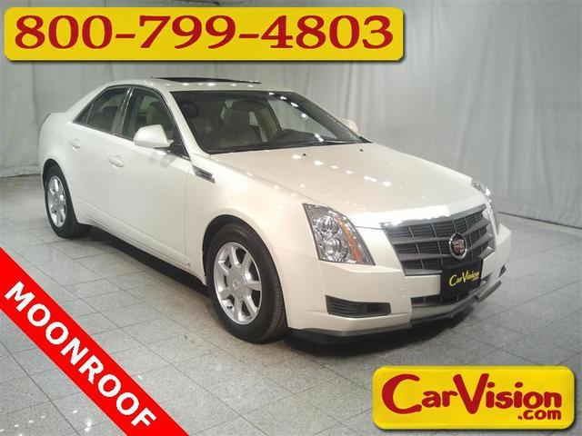 cadillac cts low mileage 190953 white