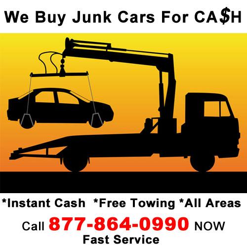 Call 877-864-0990 !! CASH for your junk car!!