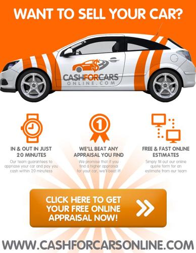 CALL CASH FOR CARS ONLINE 1877-7129322 GET A FREE QUOTE Sell your Car Today