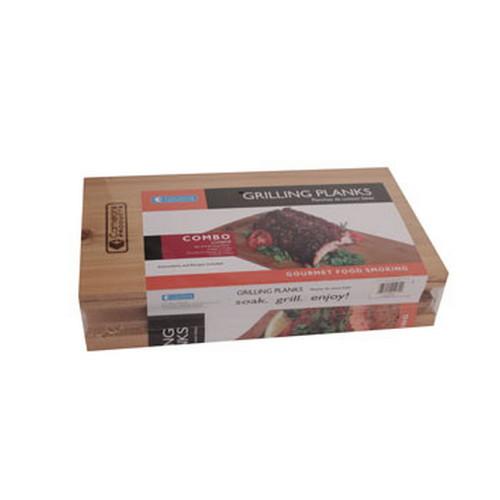 Camerons Products ACGPX8 Grilling Plank Combo Alder/Cedar 8-pak