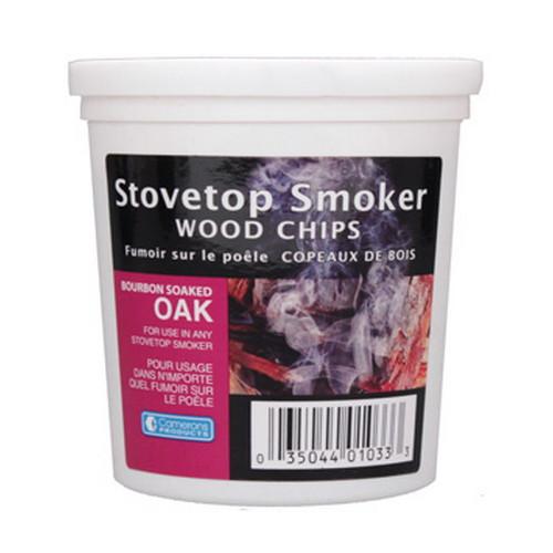 Camerons Products BSO Smoking Chips 1-pint Bourbon Soaked Oak