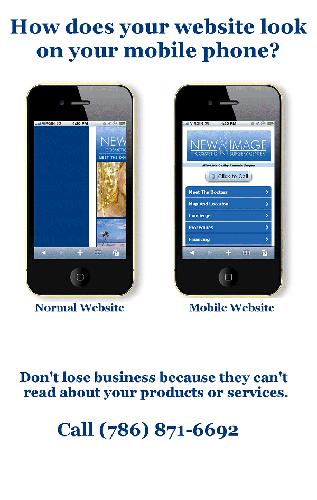 Can Your Business Website Be Seen Clearly On Cell Phones?