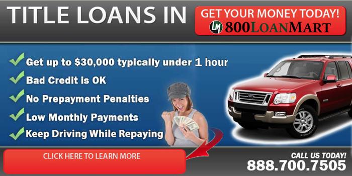 Car Title Loans in Ehrenberg Arizona