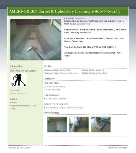 ****** Carpet & Upholstery Cleaning Boston Ma ******
