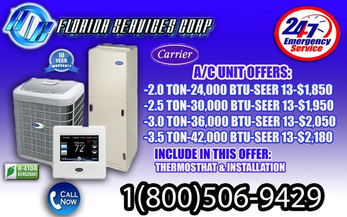 **Carrier AC Central Unit 3.5 TON*SEER 13**10 Years Warranty**