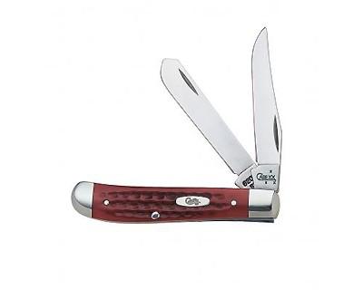 Case Cutlery 00784 6207 SS Worn Old Red Mini Trap