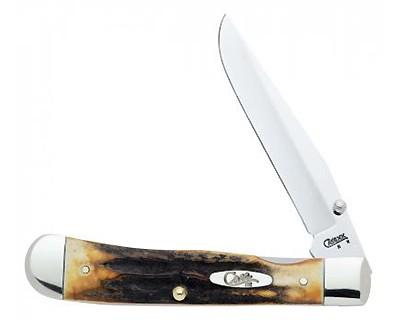 Case Cutlery 5154L SS Stag TrapperLock 5525