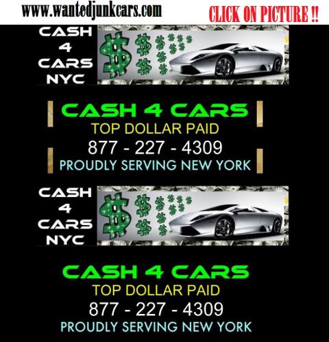 Cash $$ Cash $$ Money Ringing 4 Ur Junk Car 877-227-4309