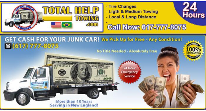 Cash For Your Junk Car - Total Help Towing-