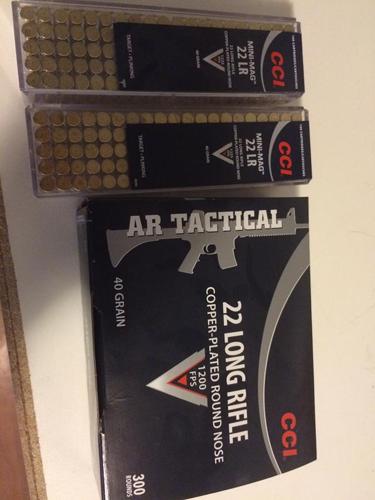 CCI .22lr Bulk Pack Tactical AR Tactical edition and 200 Mini-Mags