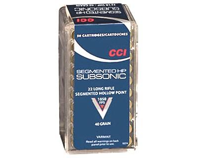 CCI 22LR Segmented HP PaperSub(Per50) 74