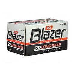 CCI Blazer 22LR 40Gr Round Nose 500 Rounds