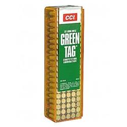 CCI Competition Green Tag 22LR 40Gr Lead Round Nose 100 Rounds