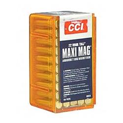 CCI Maxi-Mag 22WMR 40Gr Total Metal Jacket 50 Rounds
