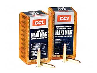 CCI/Speer Maxi-Mag 22WMR 30Gr Jacketed Hollow Point +V 50 2000 59