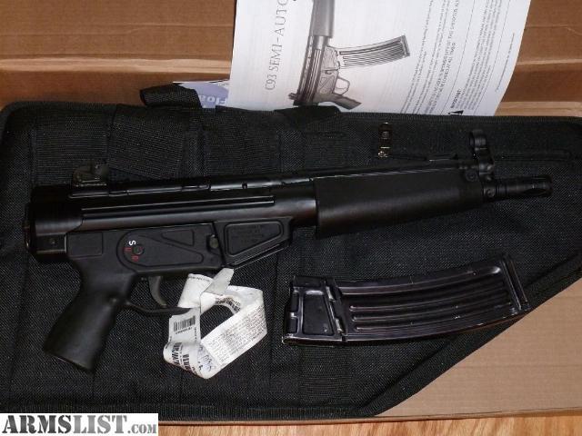Century Arms C93 Pistol 223 HK