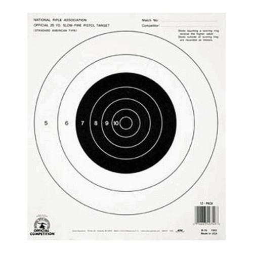 Champion Traps and Targets B16 25 Yd Pistol Slow Fire (100/Pk) 40722