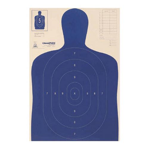 Champion Traps and Targets Police Silhouette Target B-27 E (100 Pk) 40730