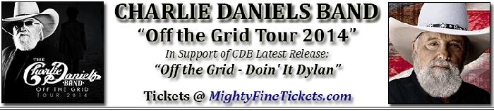 Charlie Daniels Band Tour Concert Pharr, TX Tickets 2014 Entertainment Center