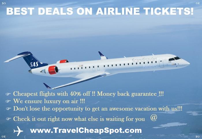 Cheapest Flights / Airplane Tickets Guaranteed!