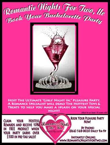 Cheers to the Bride Pleasure Party, and Bachelorette Pleasure Party in San Jose