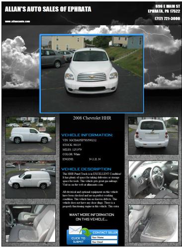 ---2008 Chevrolet HHR 125979 miles White