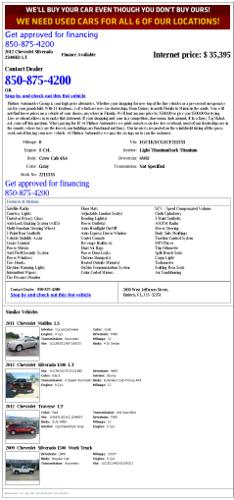 Chevrolet Silverado 2500HD LT Finance Available 2012