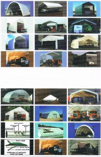 Chicago Houston LA NY Phoenix tension fabric structure barn hoop building sheds Shed