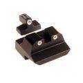 Chief's Special 3 Dot Front & Rear Night Sight Set .40/.45